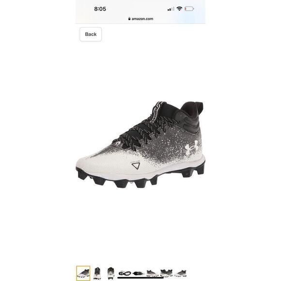 Under Armour Men's Spotlight Fran 2.0 Football Shoe - Picture 5 of 5